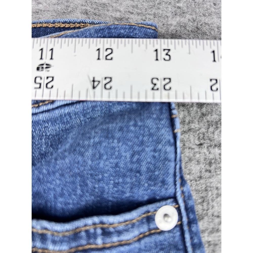 Banana Republic Mid Rise Slim Fit Petite OLX New House Med Wash Blue Jeans 25/0 - Picture 6 of 6